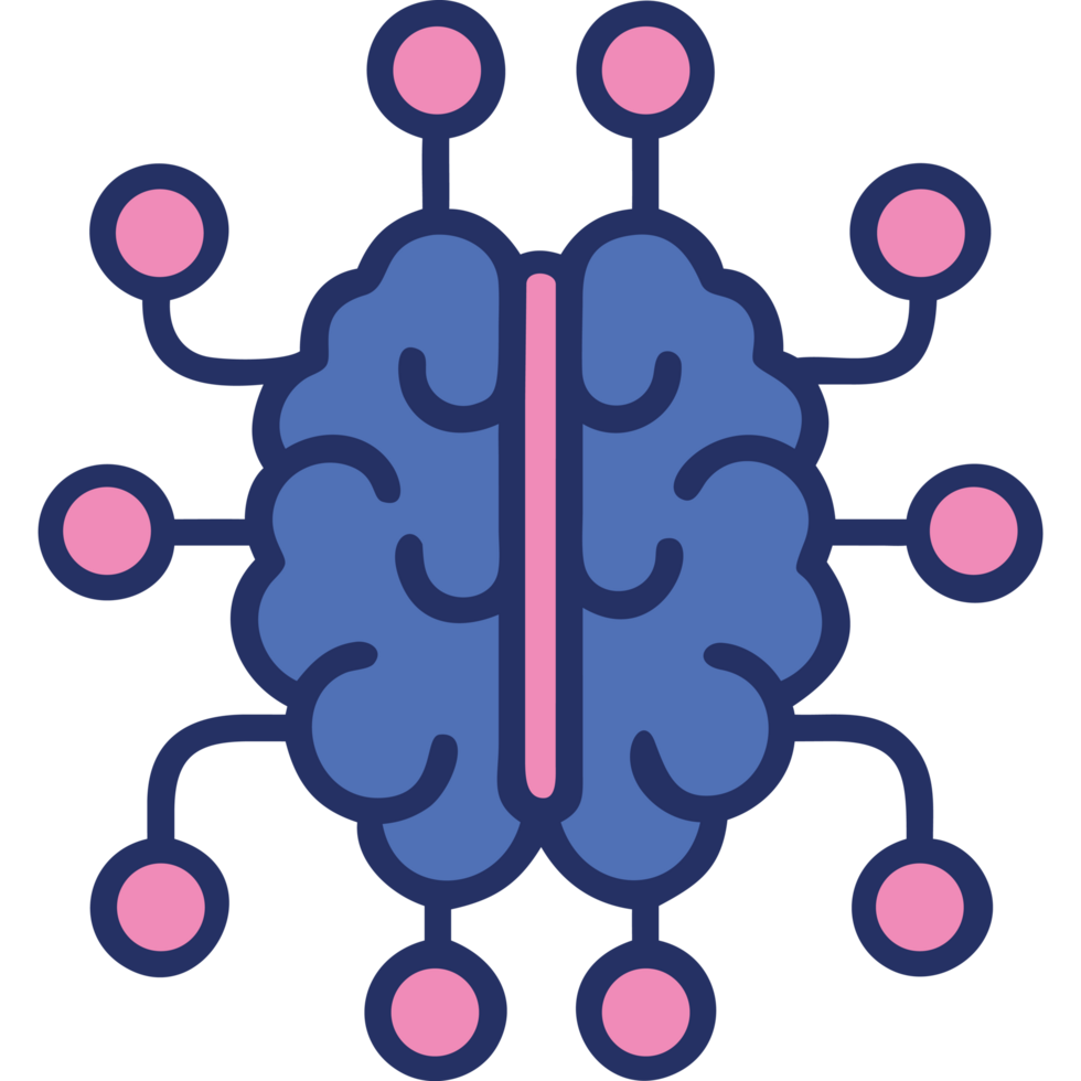 Psychiatry neural connections illustration png