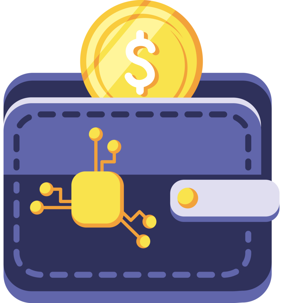 Virtual Wallet Money png