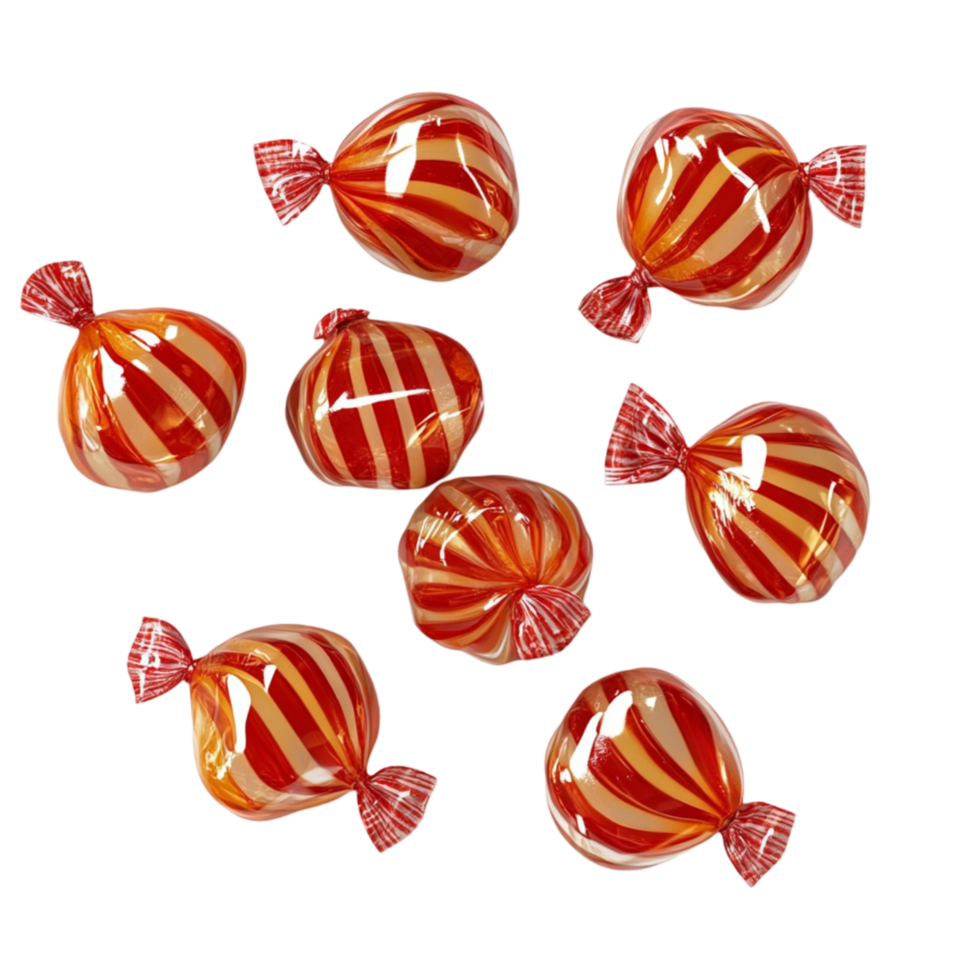 red and white striped candy png