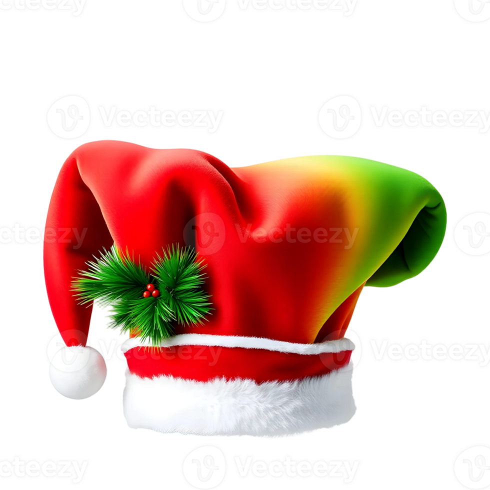 Santa Claus Hat Isolated Transparent Background png