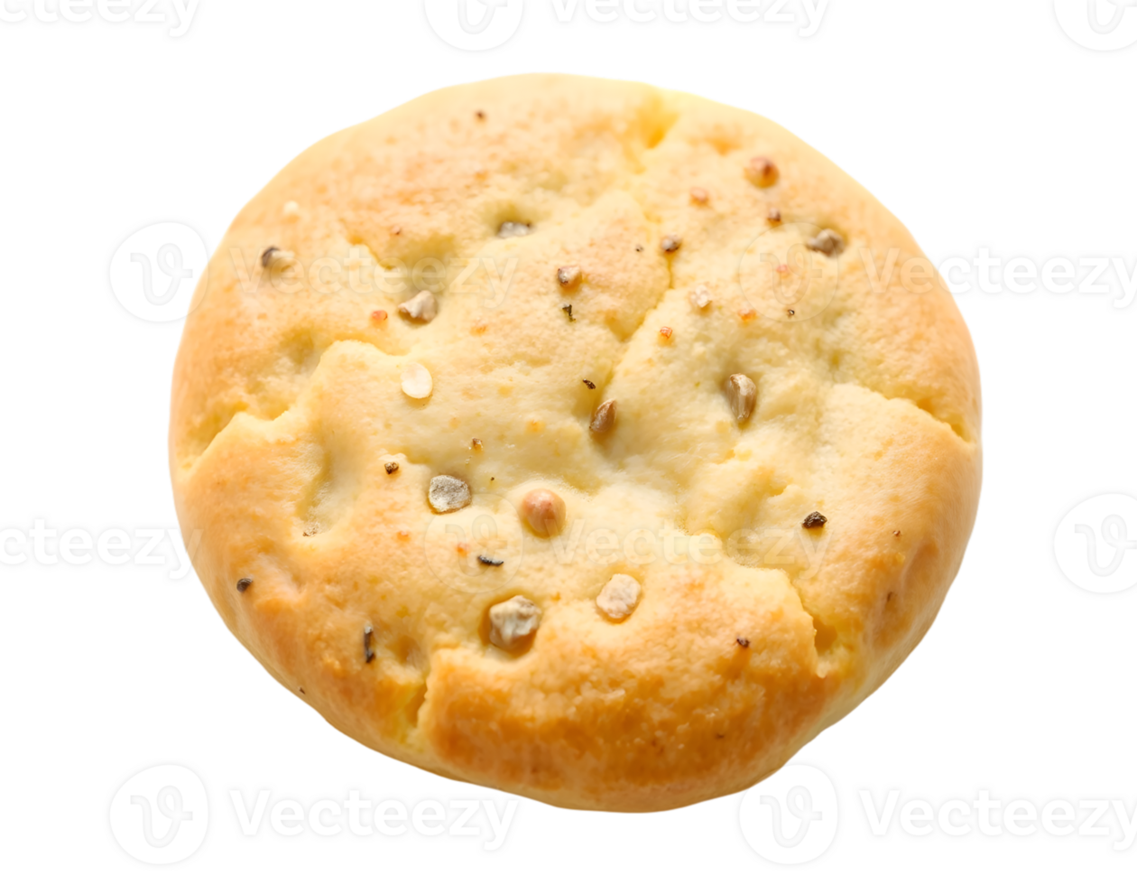 Cookie with sesame seeds png