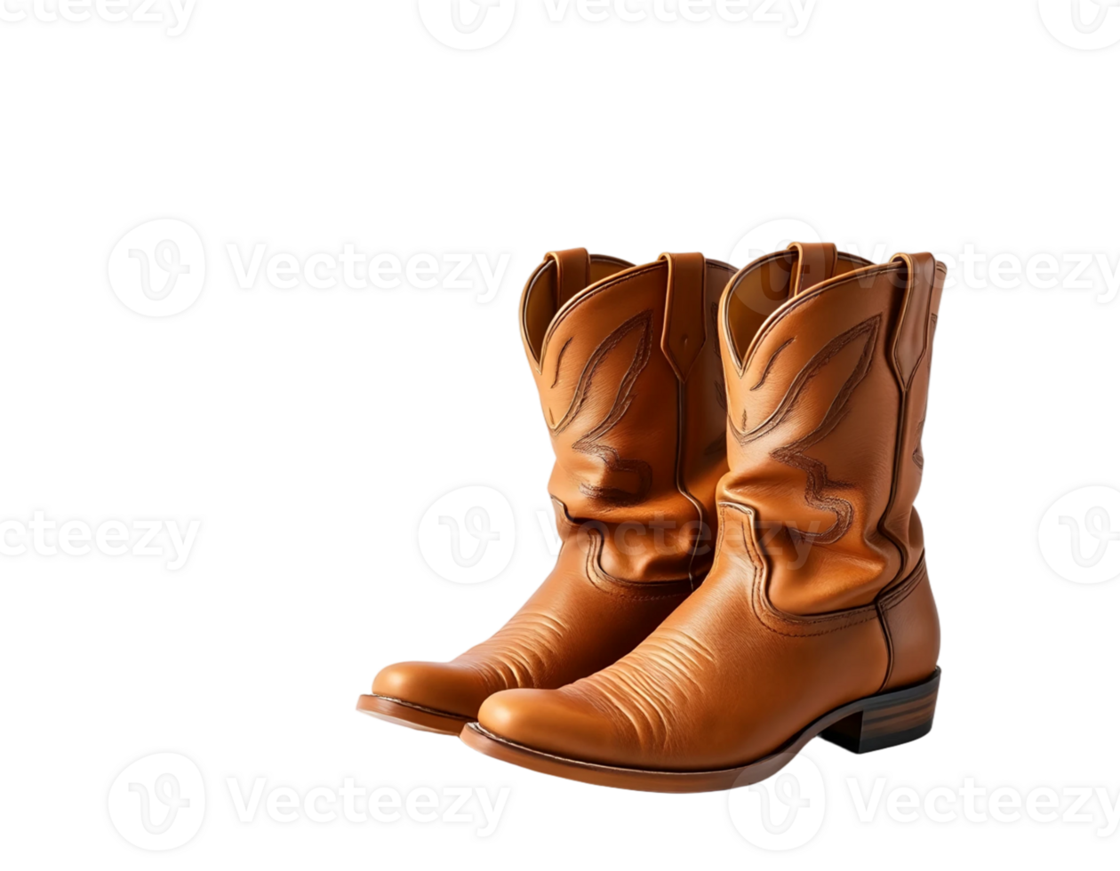 Cowboy boots isolated on transparent background png
