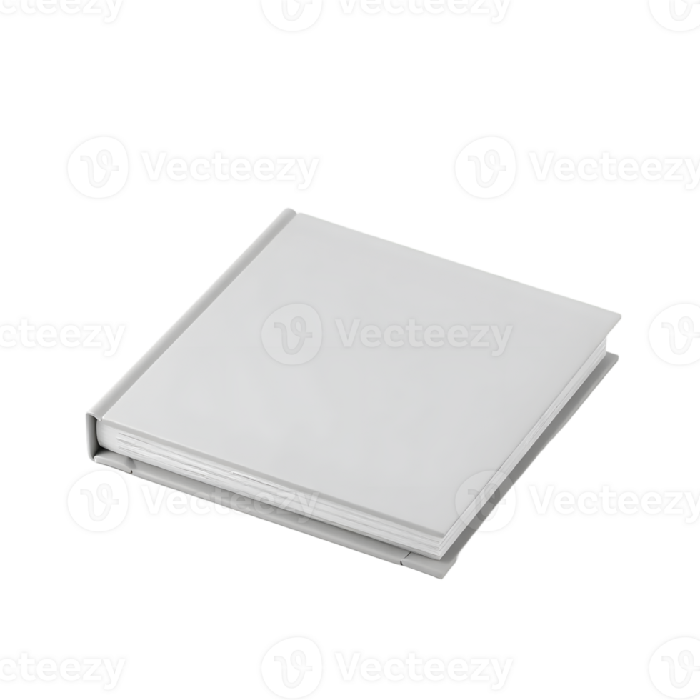 White book on a transparent background png