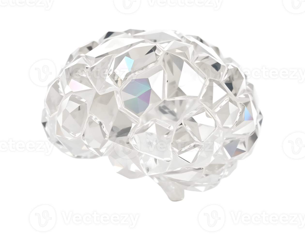 Shiny diamond on transparent background png