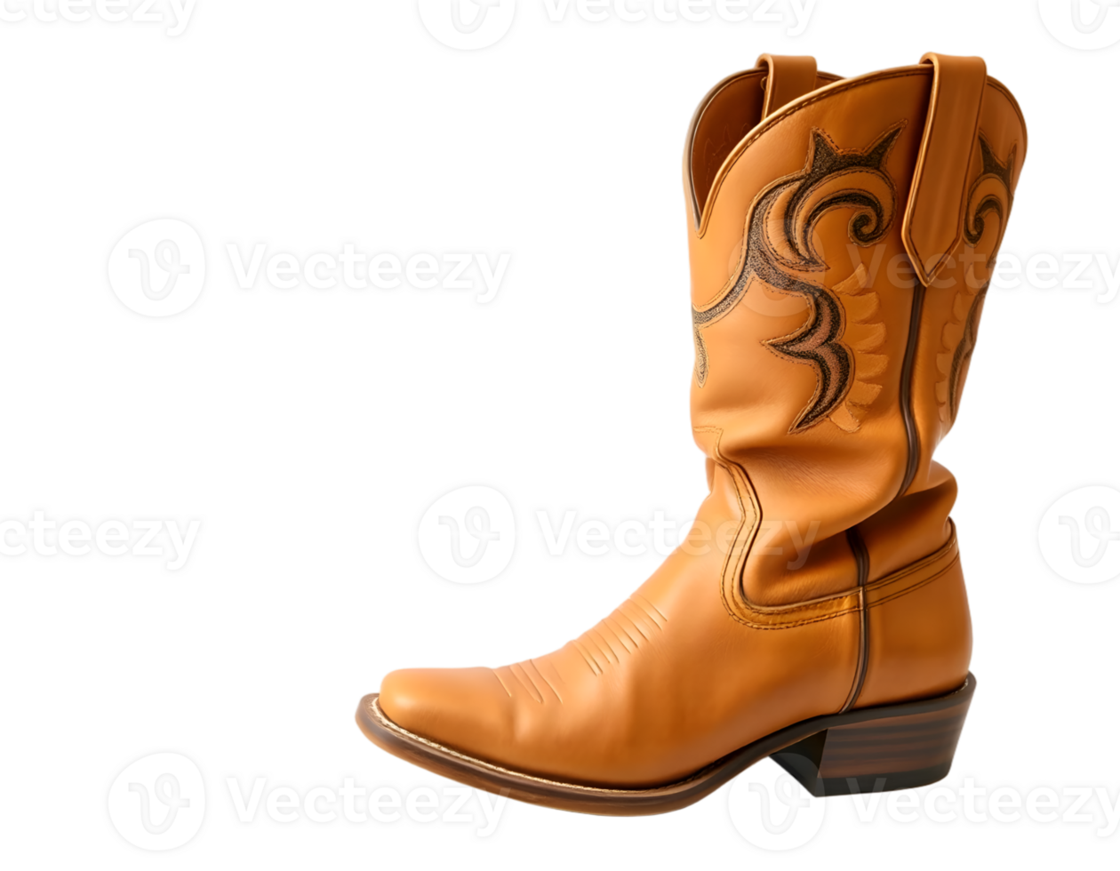 Cowboy boot isolated on transparent background png