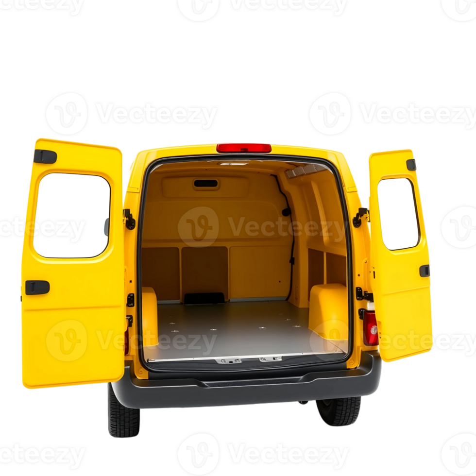 Cargo Van Isolated Transparent Background png