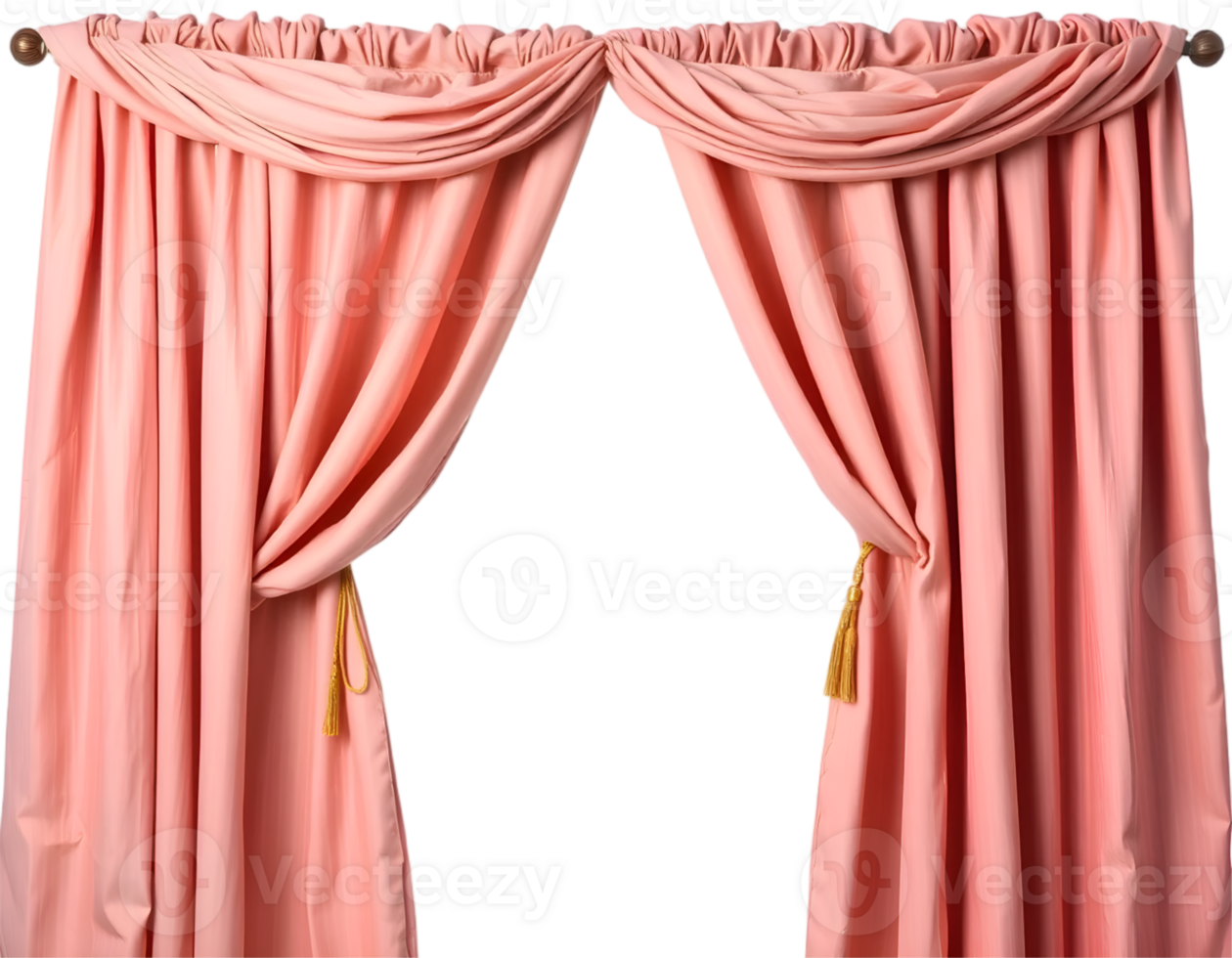Curtain isolated on a transparent background png