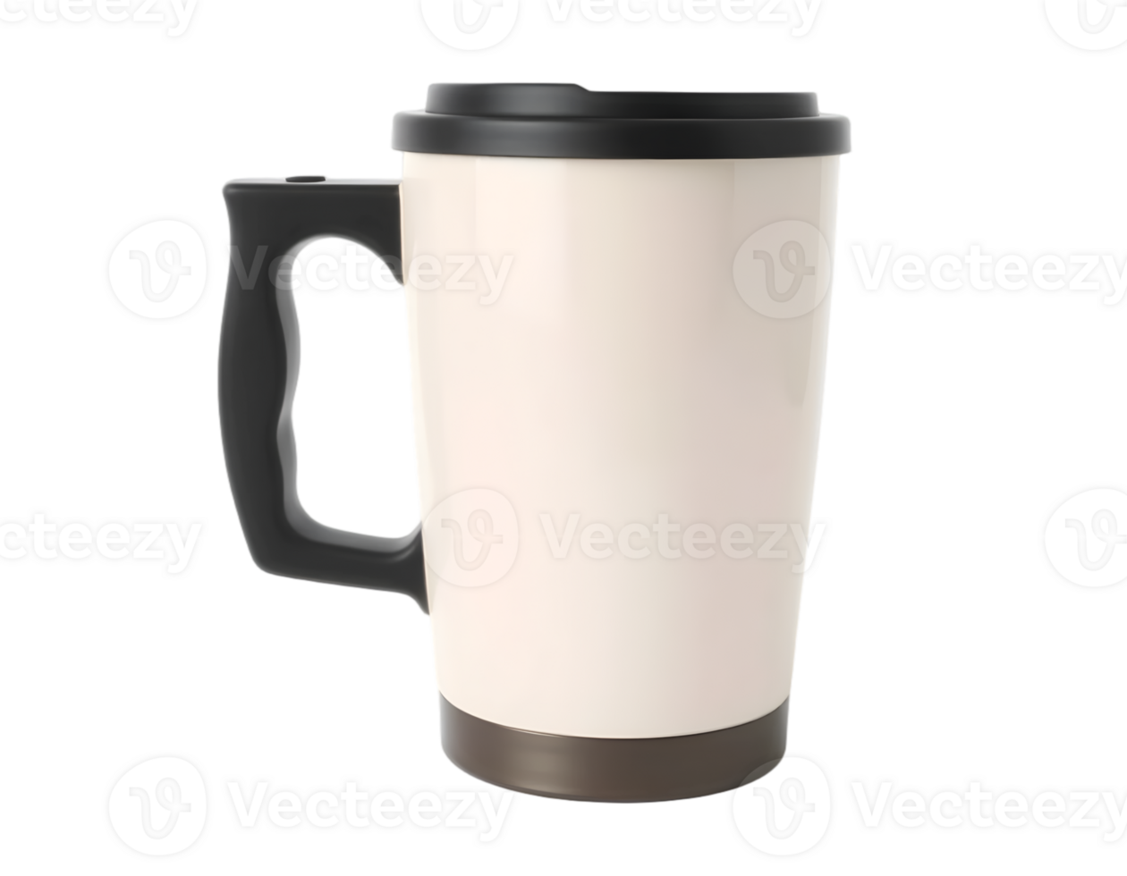 Mug mockup isolated on transparent background png