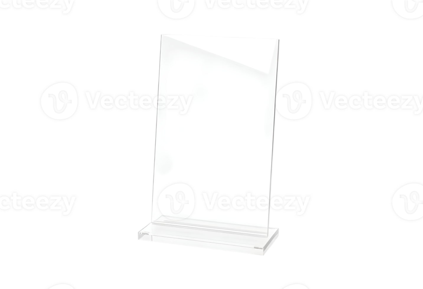 White plastic window frame isolated on transparent background png