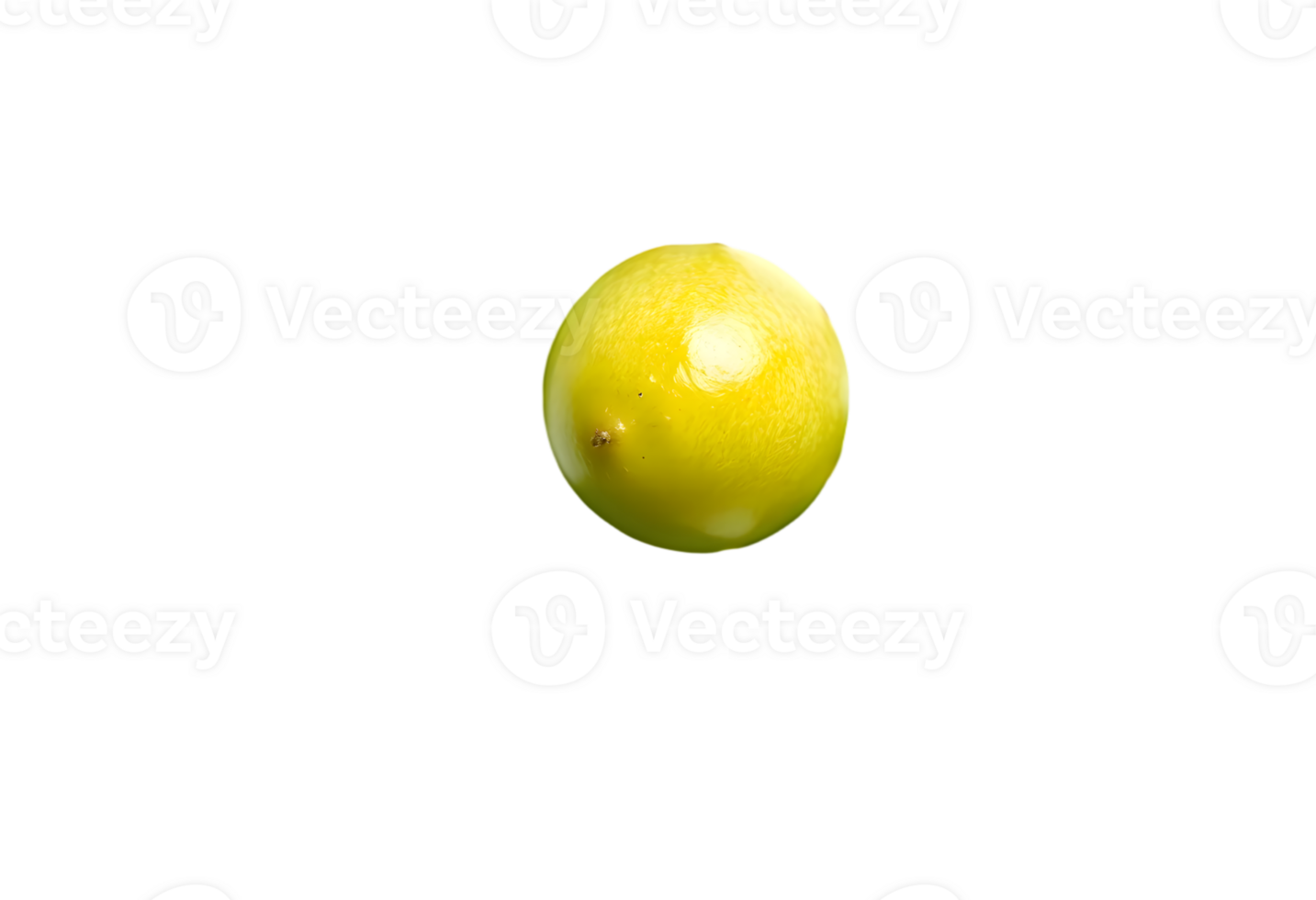 Lemon isolated on transparent background png