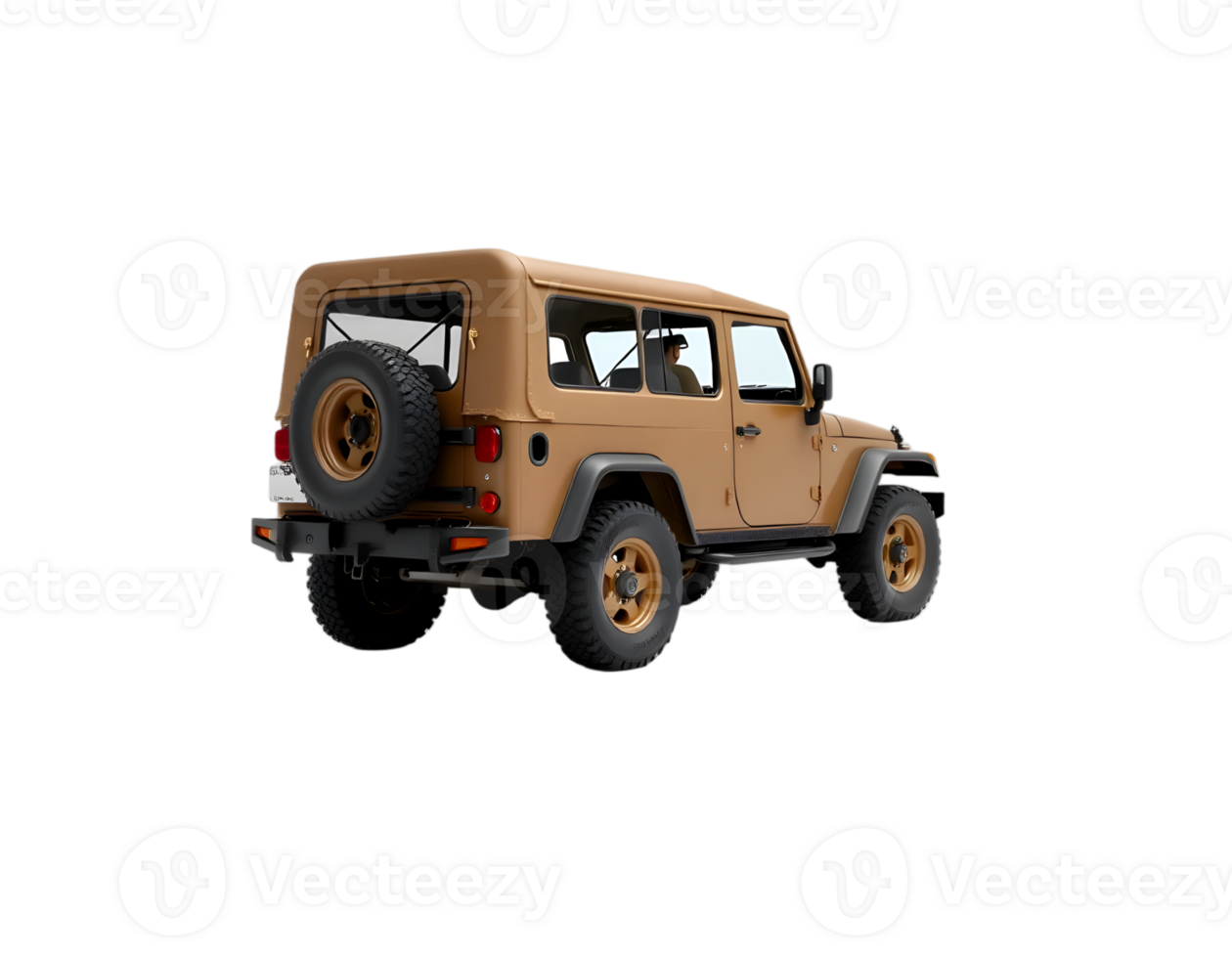 Off-road vehicle isolated on transparent background png