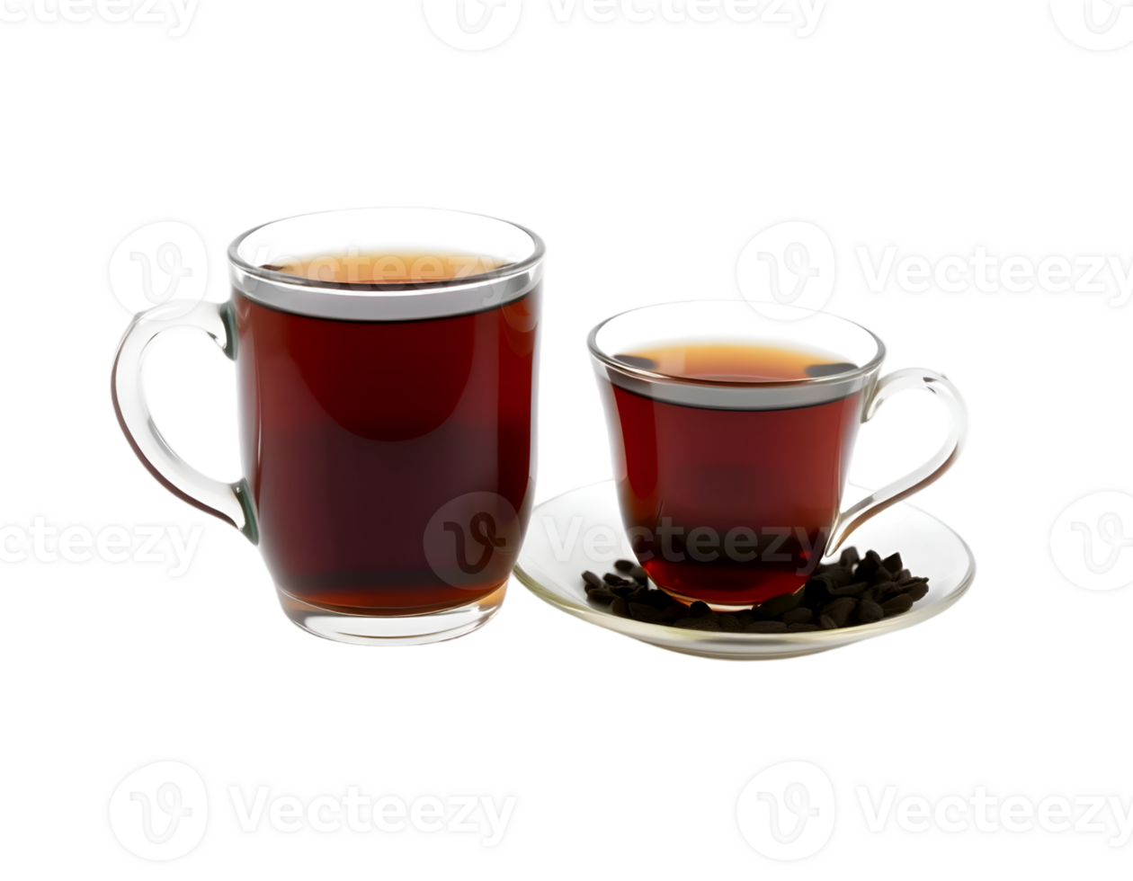 Two cups of tea png
