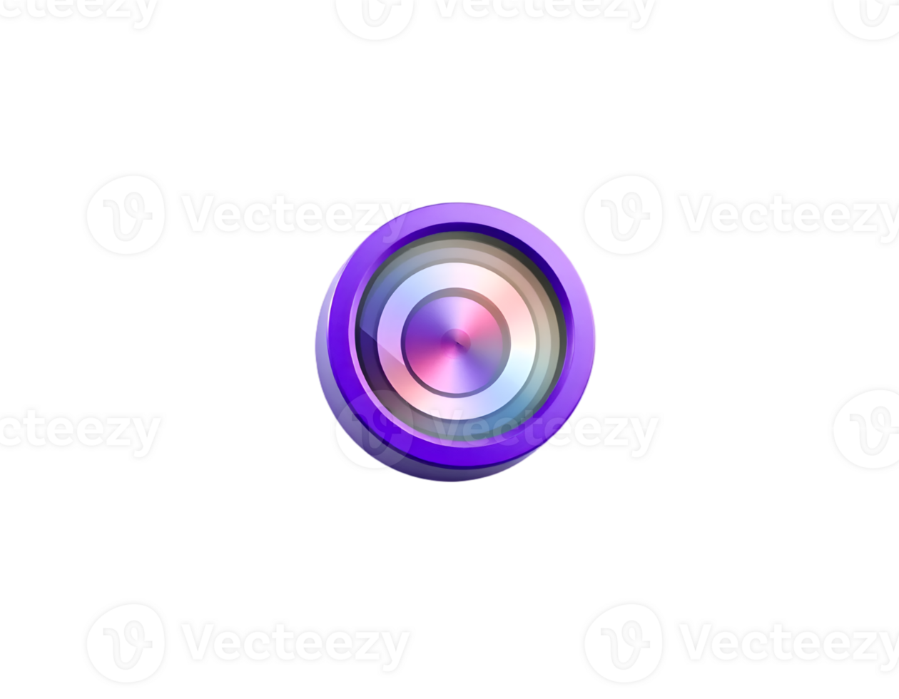 Close-up of a vibrant purple and iridescent camera lens png