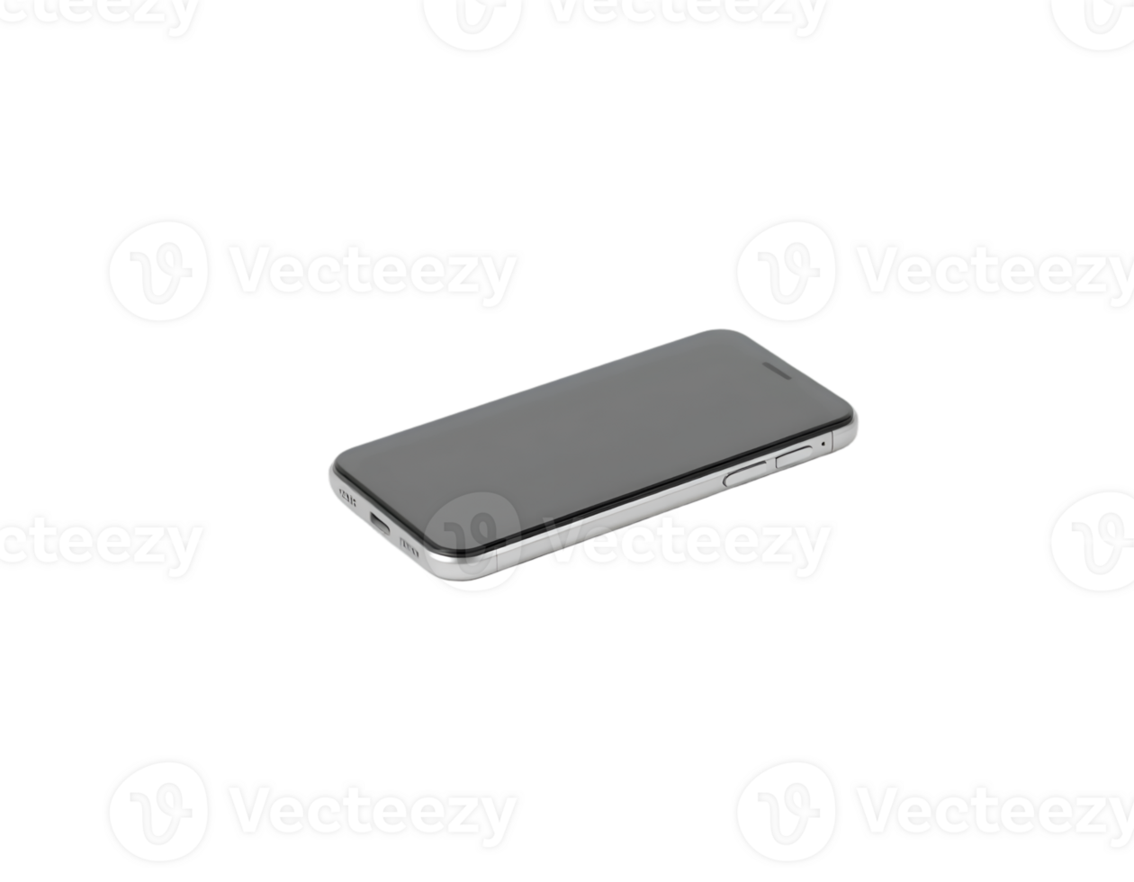 Smartphone in perspective png