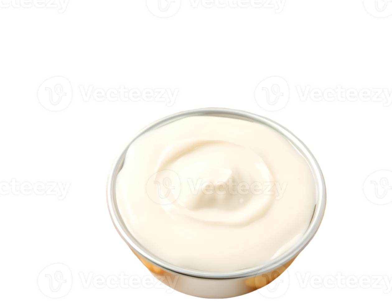 Creamy Yogurt in a Bowl png