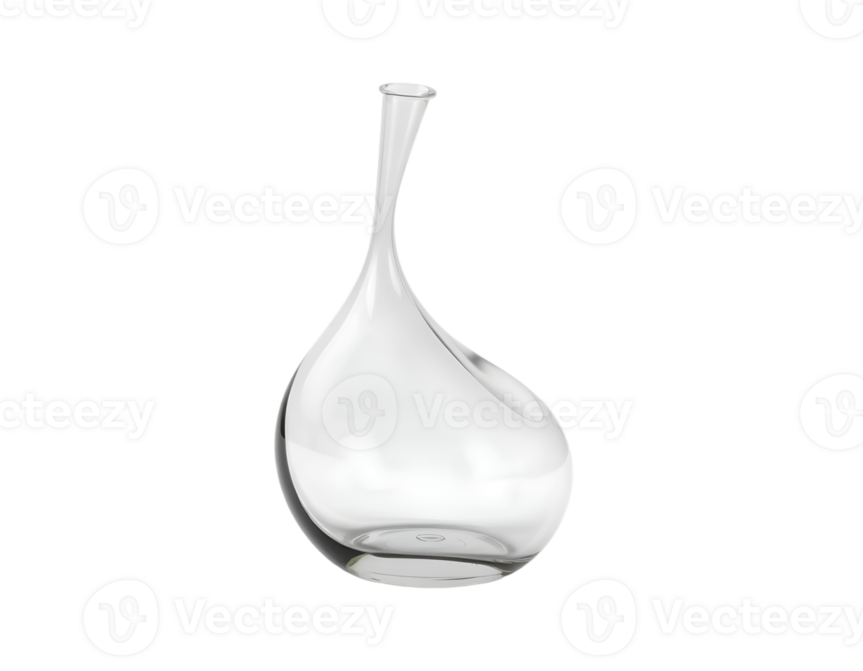 Elegant Glass Vase for Home Decor png