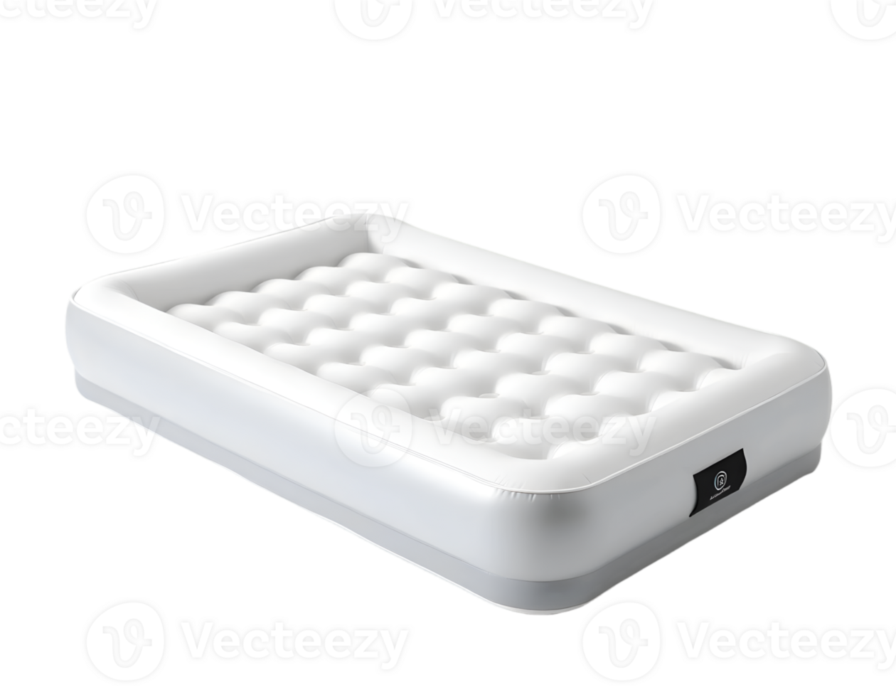 White Air Mattress Isolated png