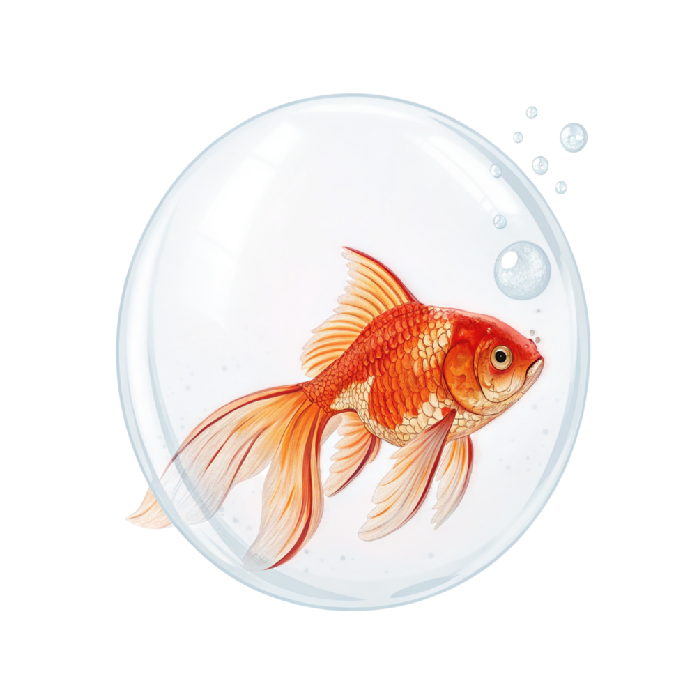 The goldfish transparent background png