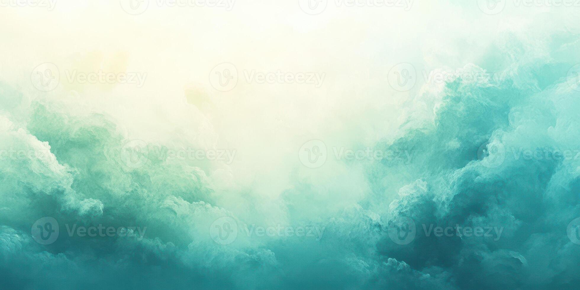 Vibrant swirling clouds create a mesmerizing, tranquil sky in calming shades of blue and white at dawn photo