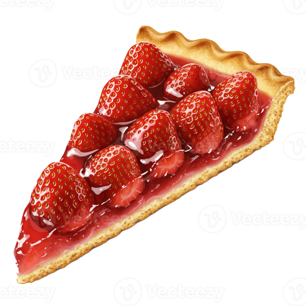 Strawberry cake and pie offering a sweet treat for special occasions. png