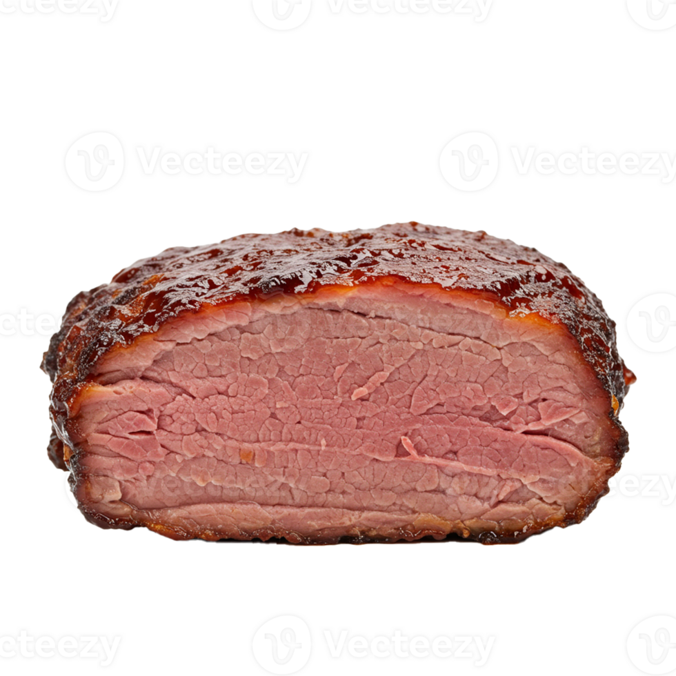 Grilled barbecue meat ready to be served at gatherings and cookouts. png