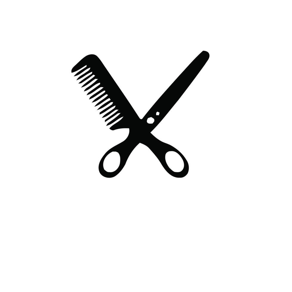 Easy Hair Brushes logo design vector