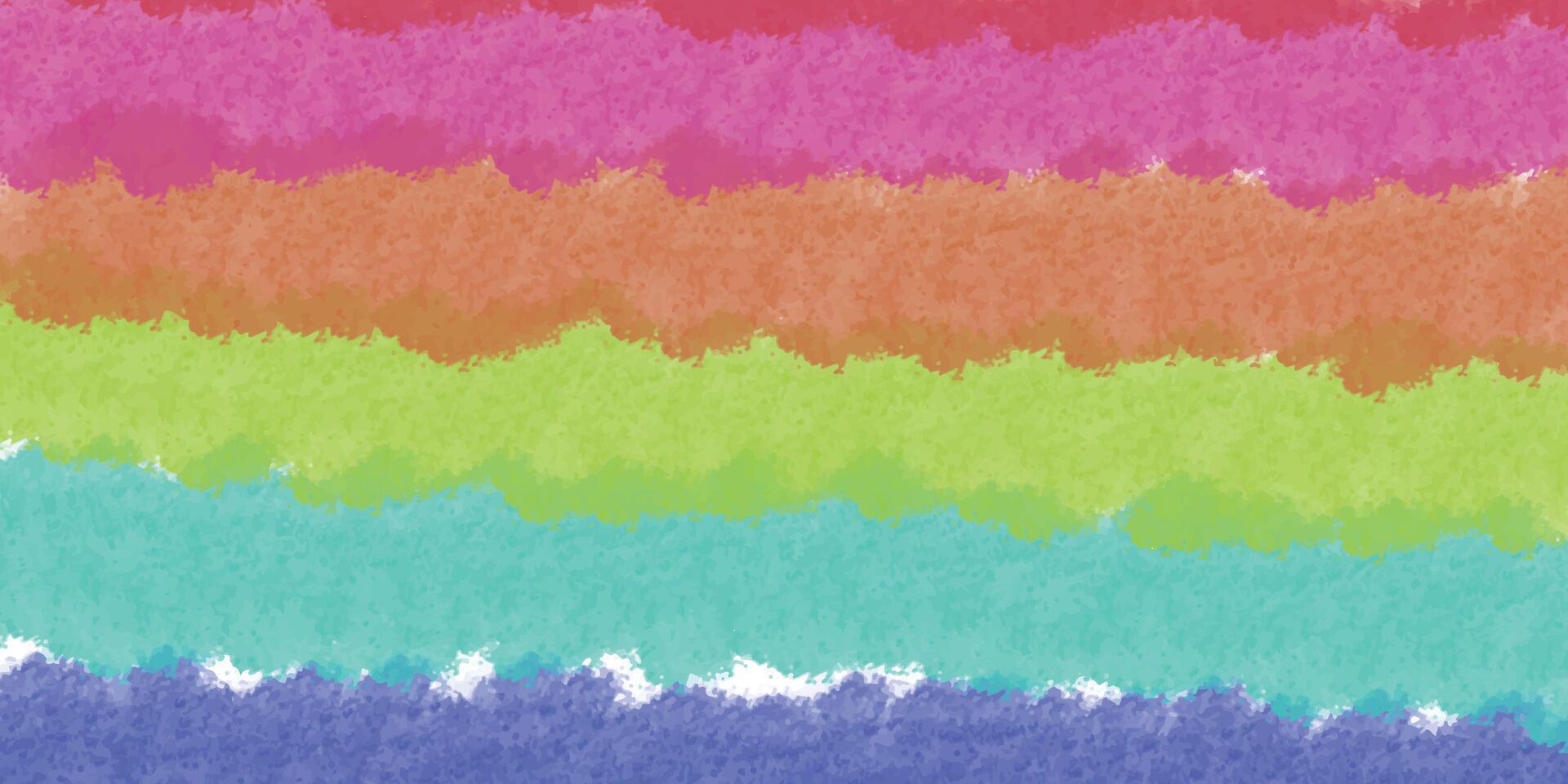 Vibrant Rainbow Abstract Background Illustration vector