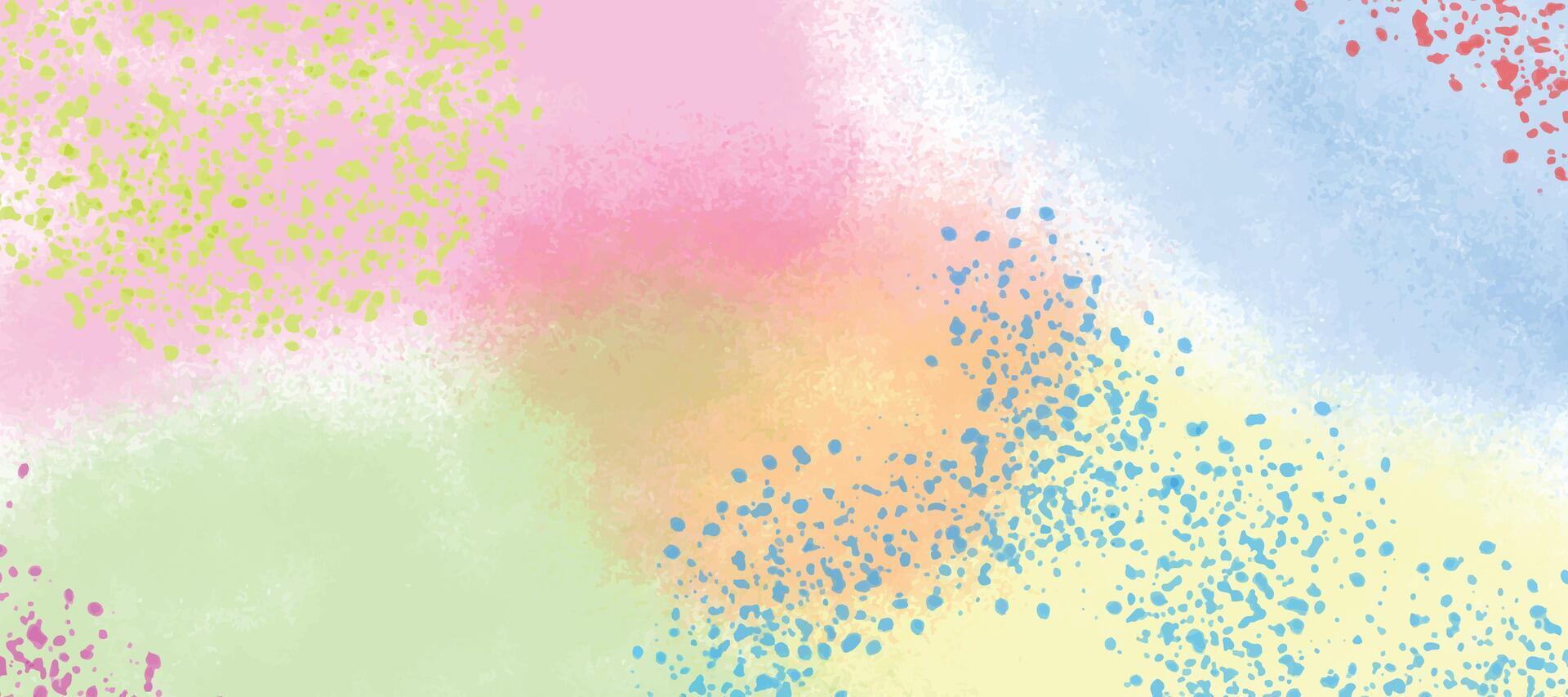 Pastel Rainbow Abstract Background Illustration vector