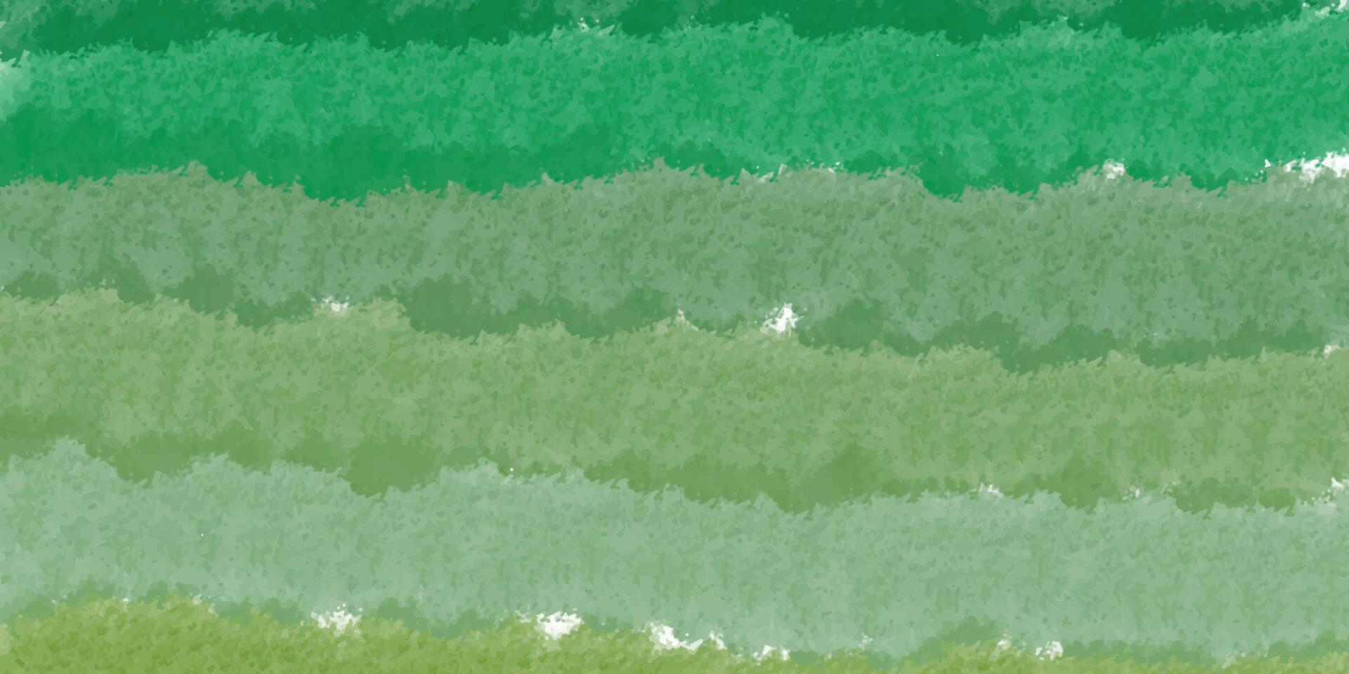 Abstract Green Watercolor Background vector