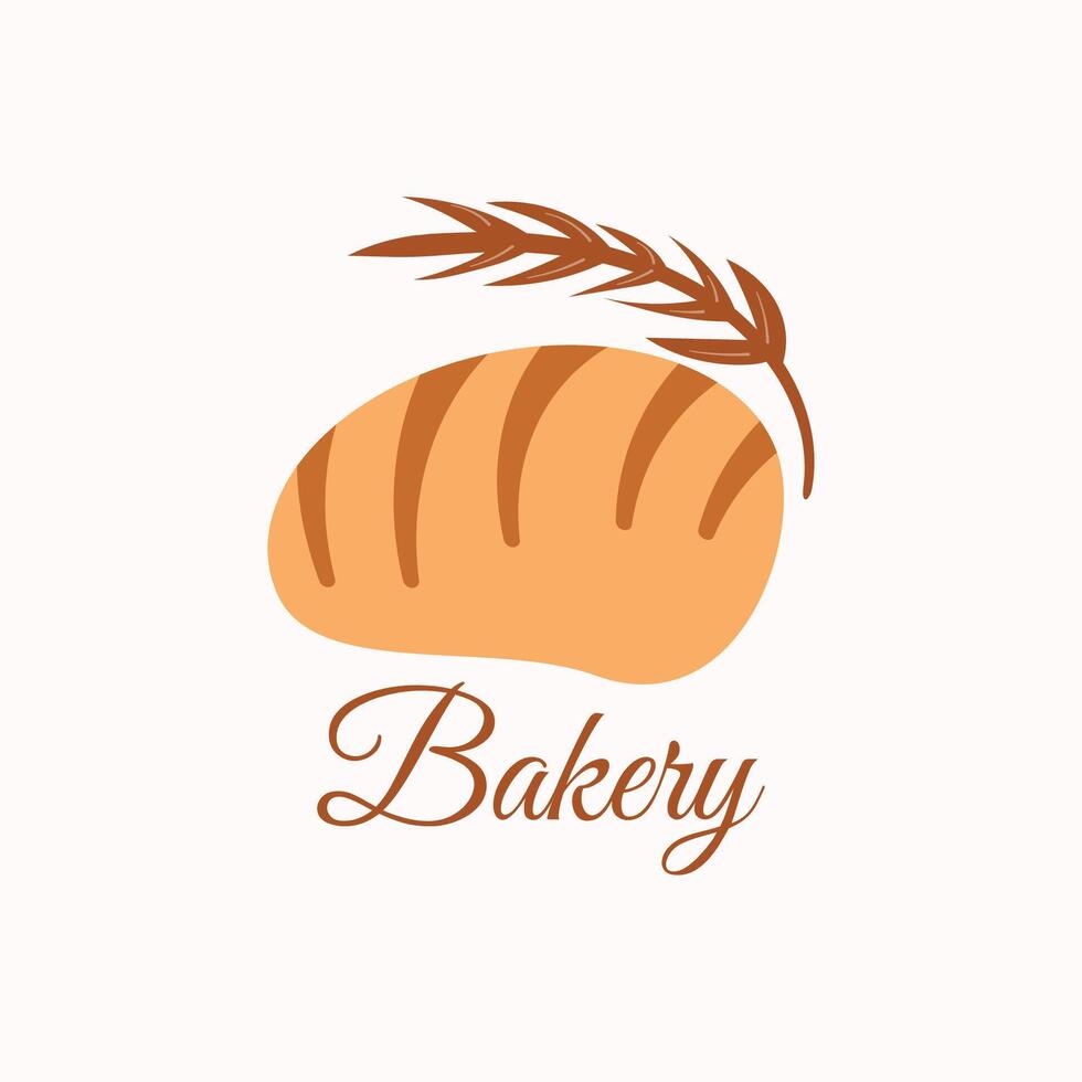 Bakery logo modern minimalist concept for your business design idea vector