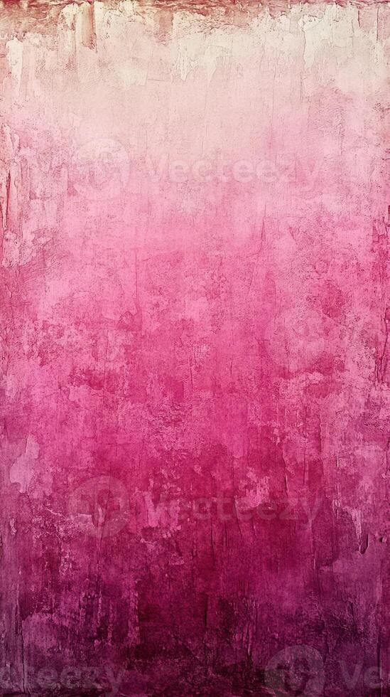 Abstract gradient artwork showcasing a blend of pink hues ranging from light to dark in a textured style photo