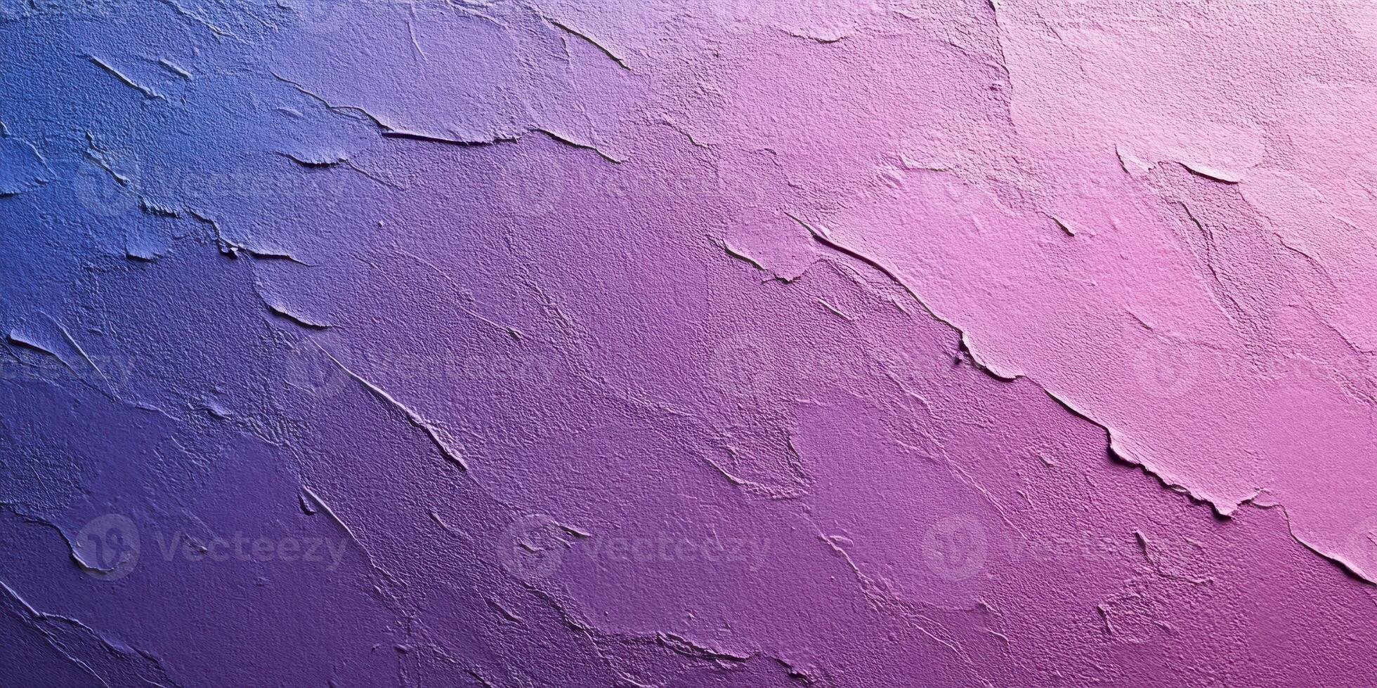 Textured wall surface with gradient colors in purple and blue tones showcasing artistic design photo
