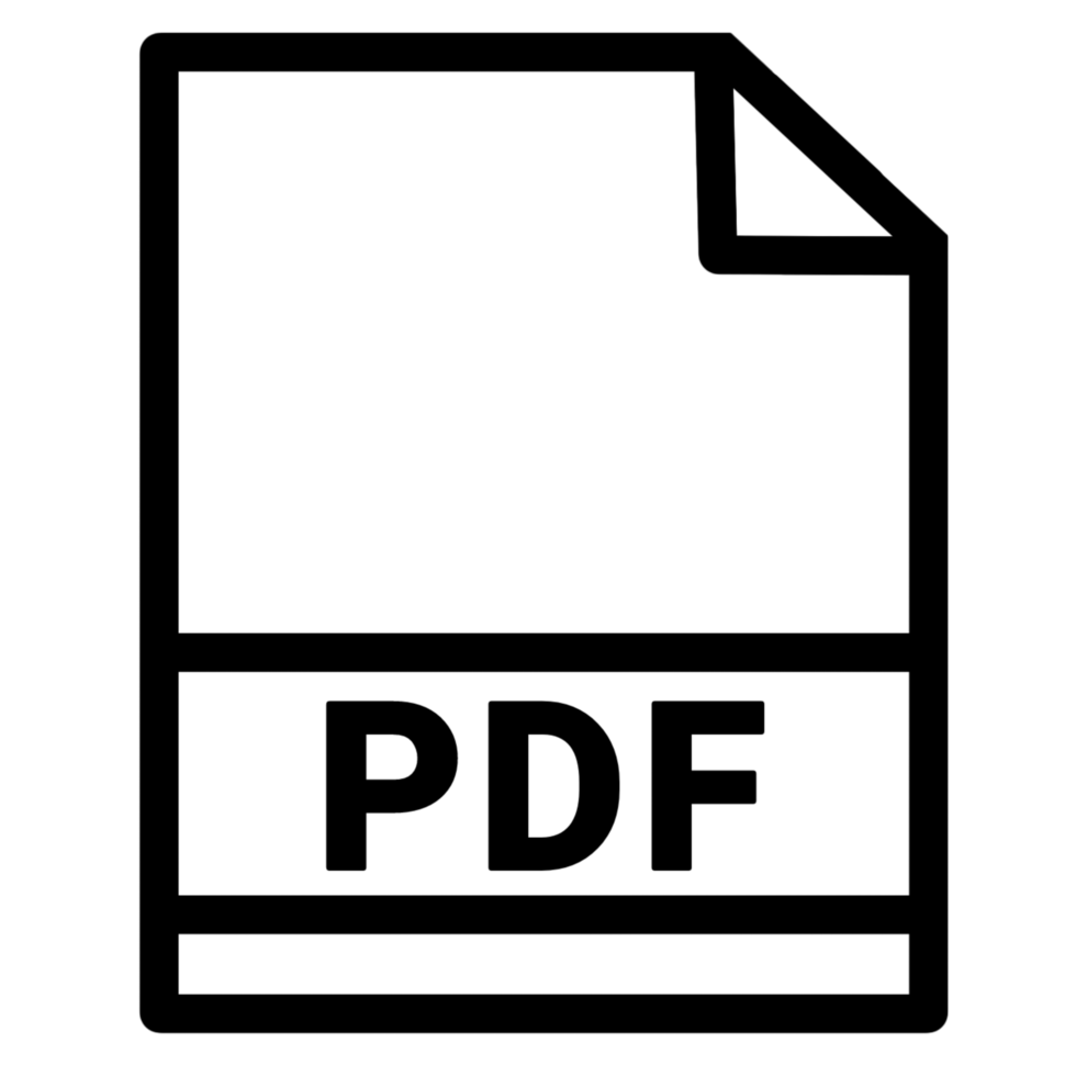 Pdf file icon png