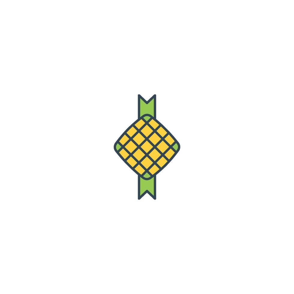 A pineapple icon on a white background vector