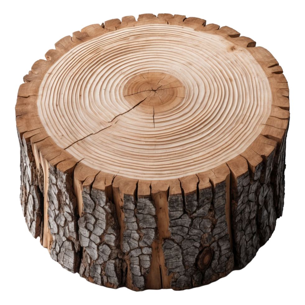 Natural Wooden Stump Perfect for Digital Print Use png