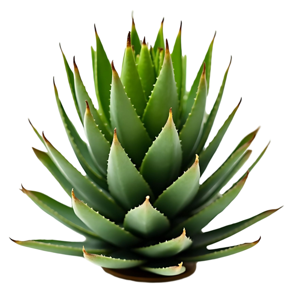 Sharp Green Succulent Illustration Download Royalty Free png