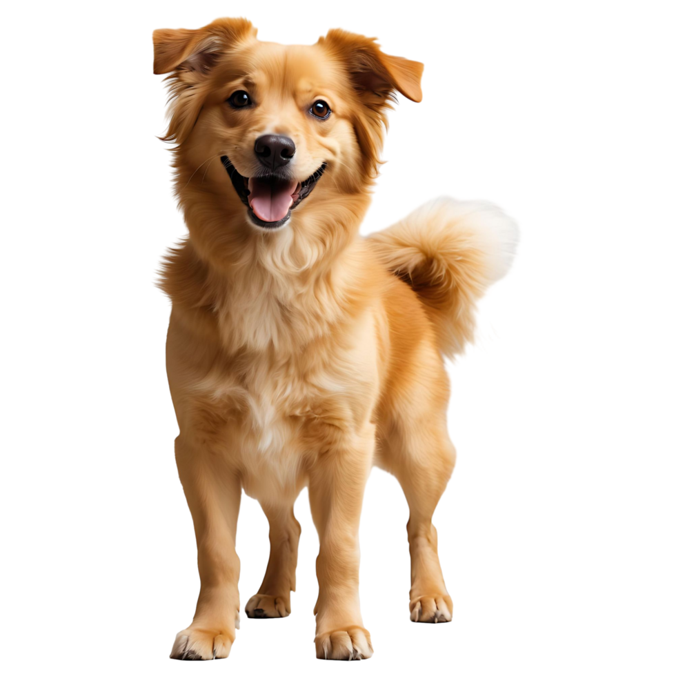 Happy Golden Retriever Mix Transparent Background for Pet Lovers png