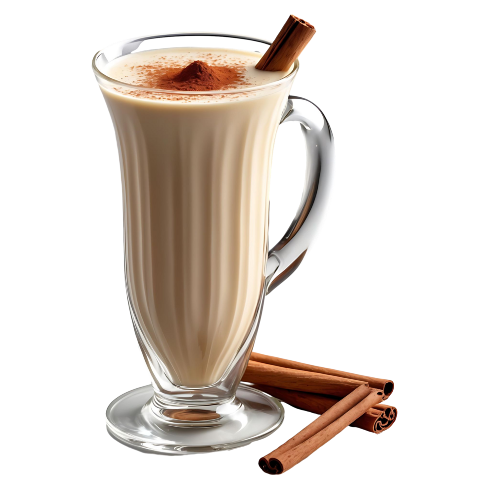 Fresh Vanilla Smoothie with Cinnamon Topping - Stock Image for Cafes png