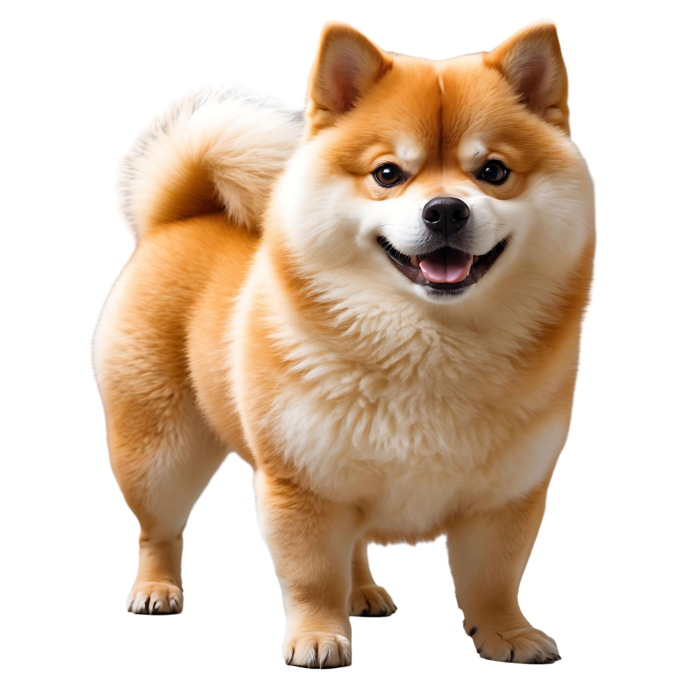 Happy Shiba Inu Dog Transparent Background for Pet Designs png