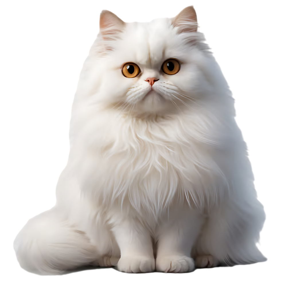 Realistic Persian Cat Transparent Background for Creative Projects png