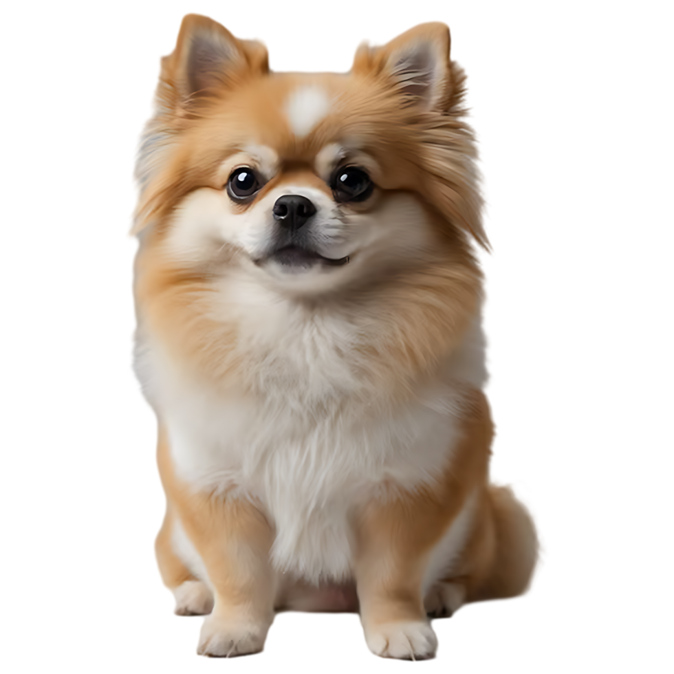 Cute Fluffy Pomeranian Dog Stock Photo Perfect for Designers Pet Lovers png