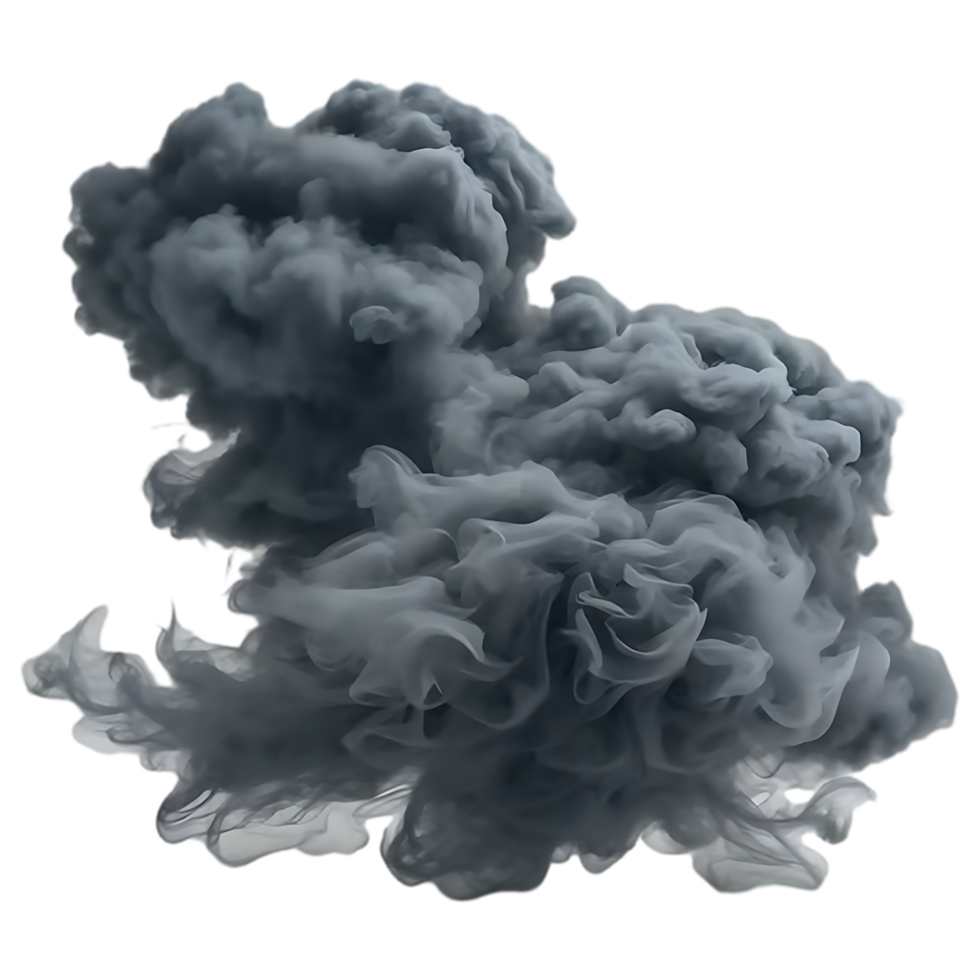 Realistic Smoke Cloud Transparent Fog Effect for Designs png