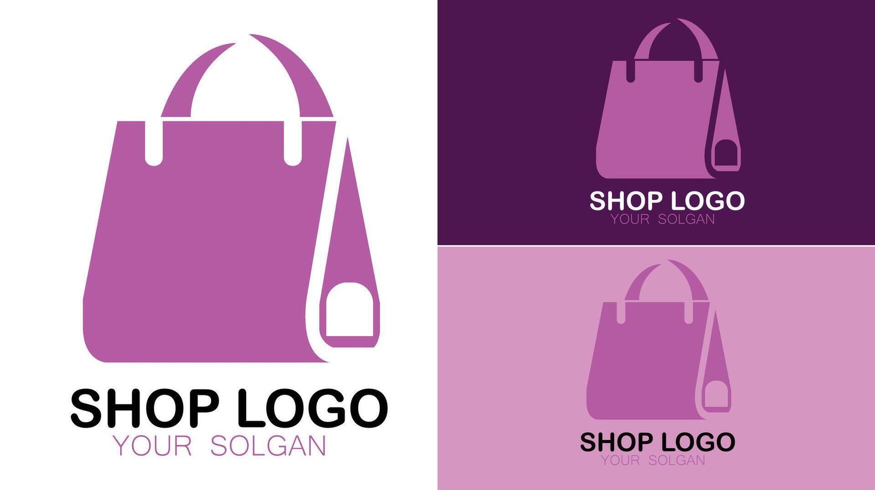 Shopping Bag Logo Design vector