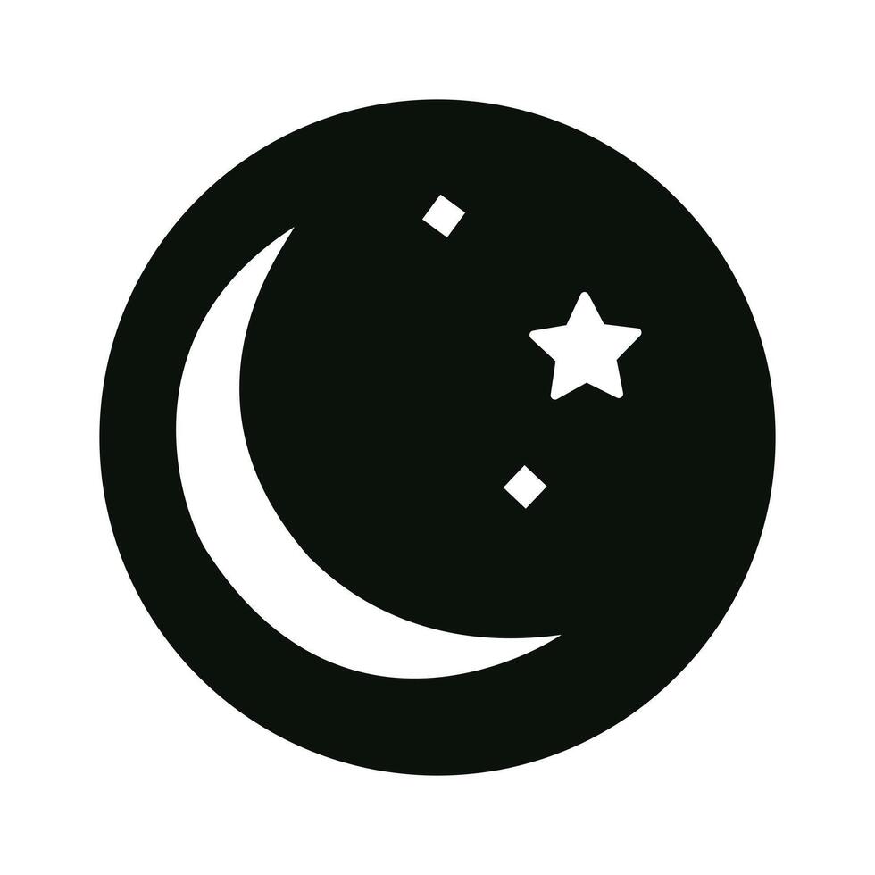 Islamicthemed graphic featuring a mosque silhouette with domes and minarets Surrounding elements i vector