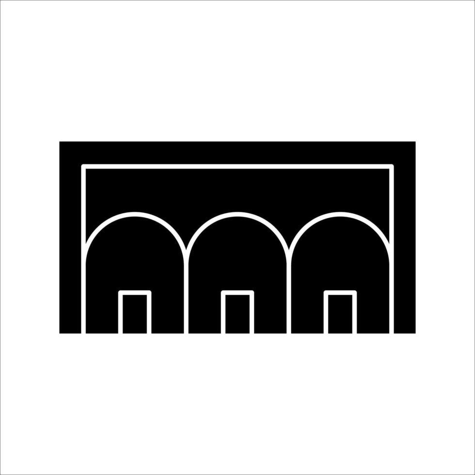 warehouse Icon ,Symbol isolated white background. illustration. color editable. vector