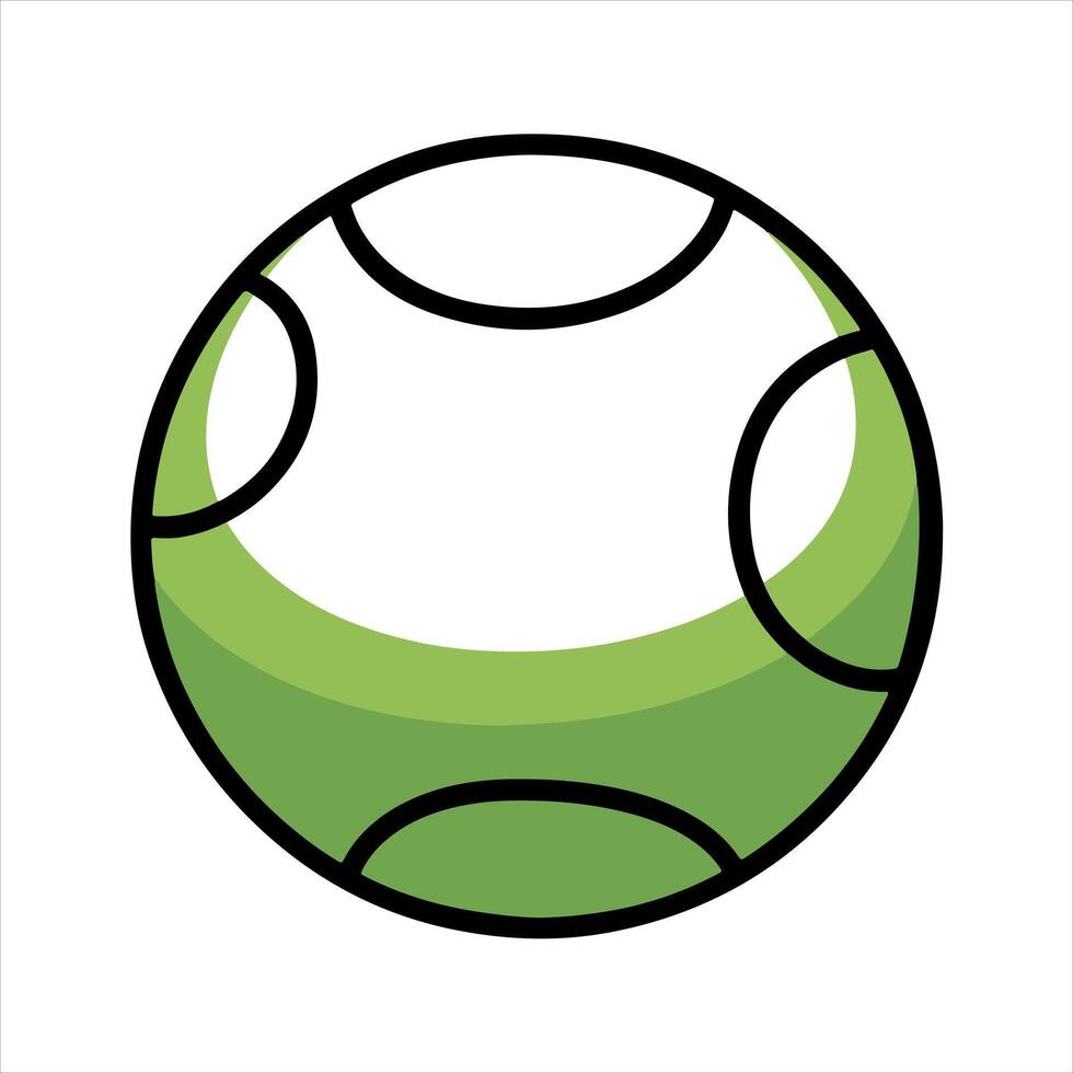 Baseball silhouette on white background vector