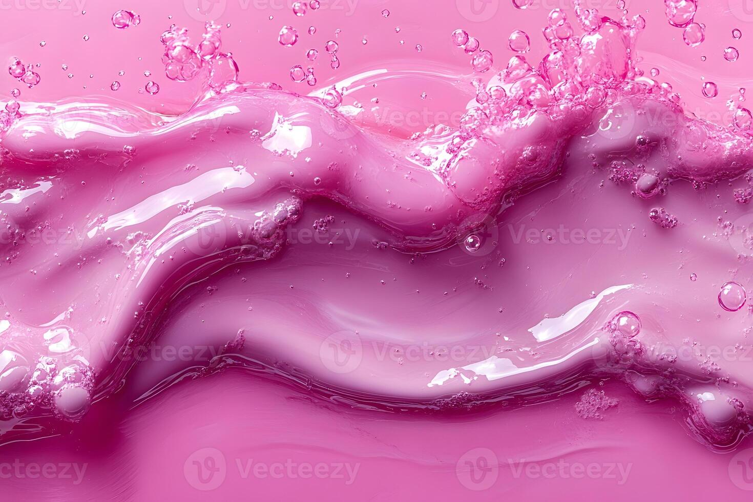 Abstract Pink Liquid Wave Texture for Creative Design Projects photo