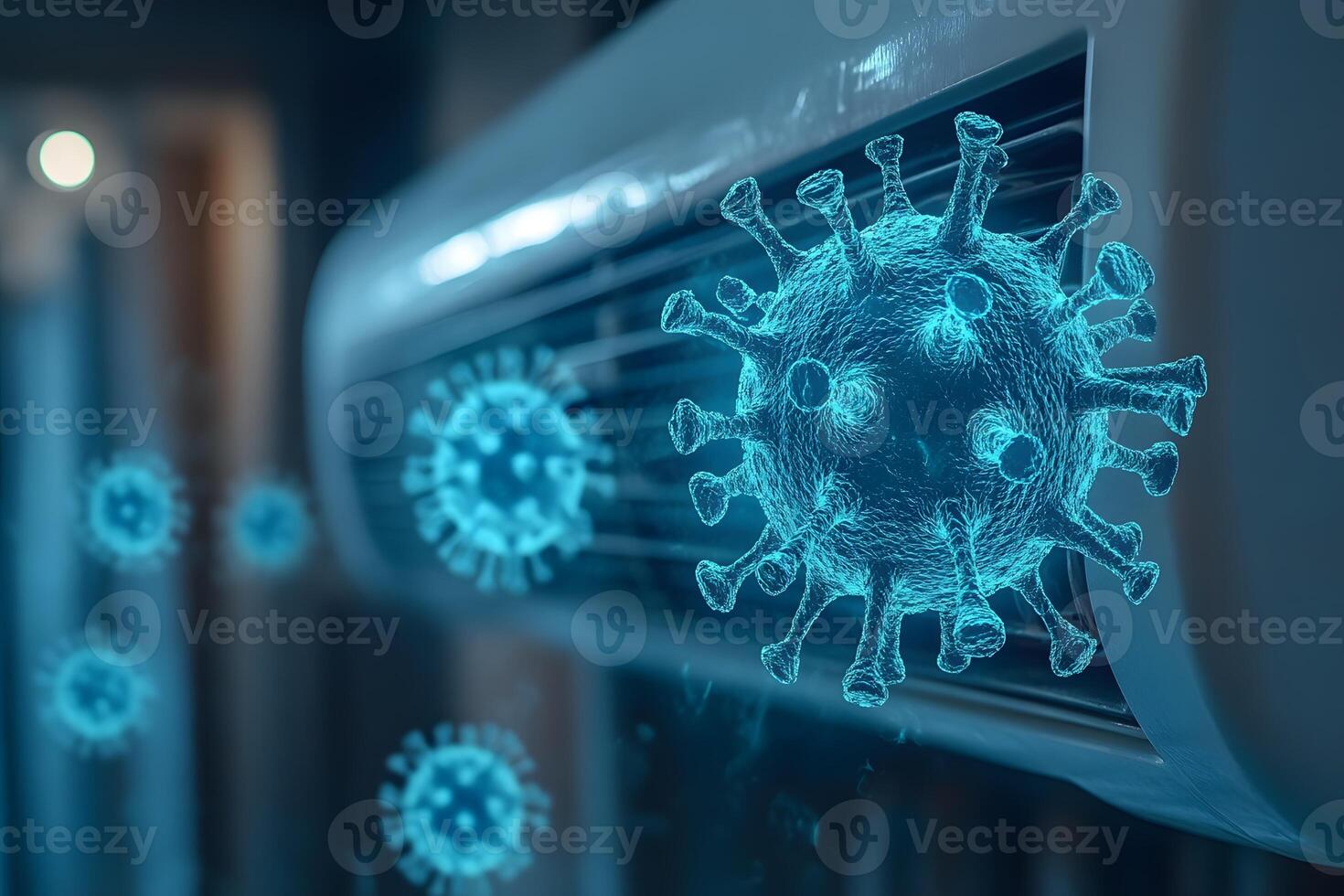 Virus Spread Through Air Conditioning - Health and Safety Concerns in Enclosed Spaces photo