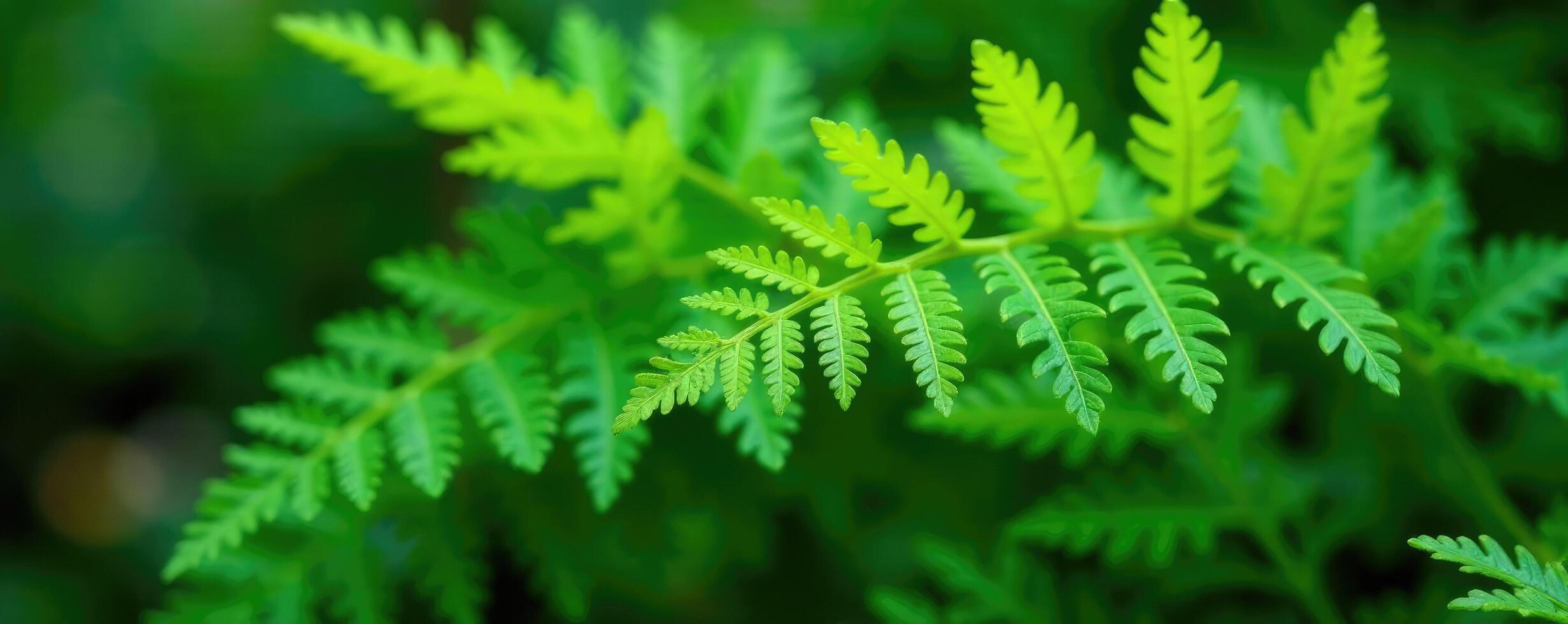 Ferns growing in clusters with intricate veins, clusters, botany, nature photo
