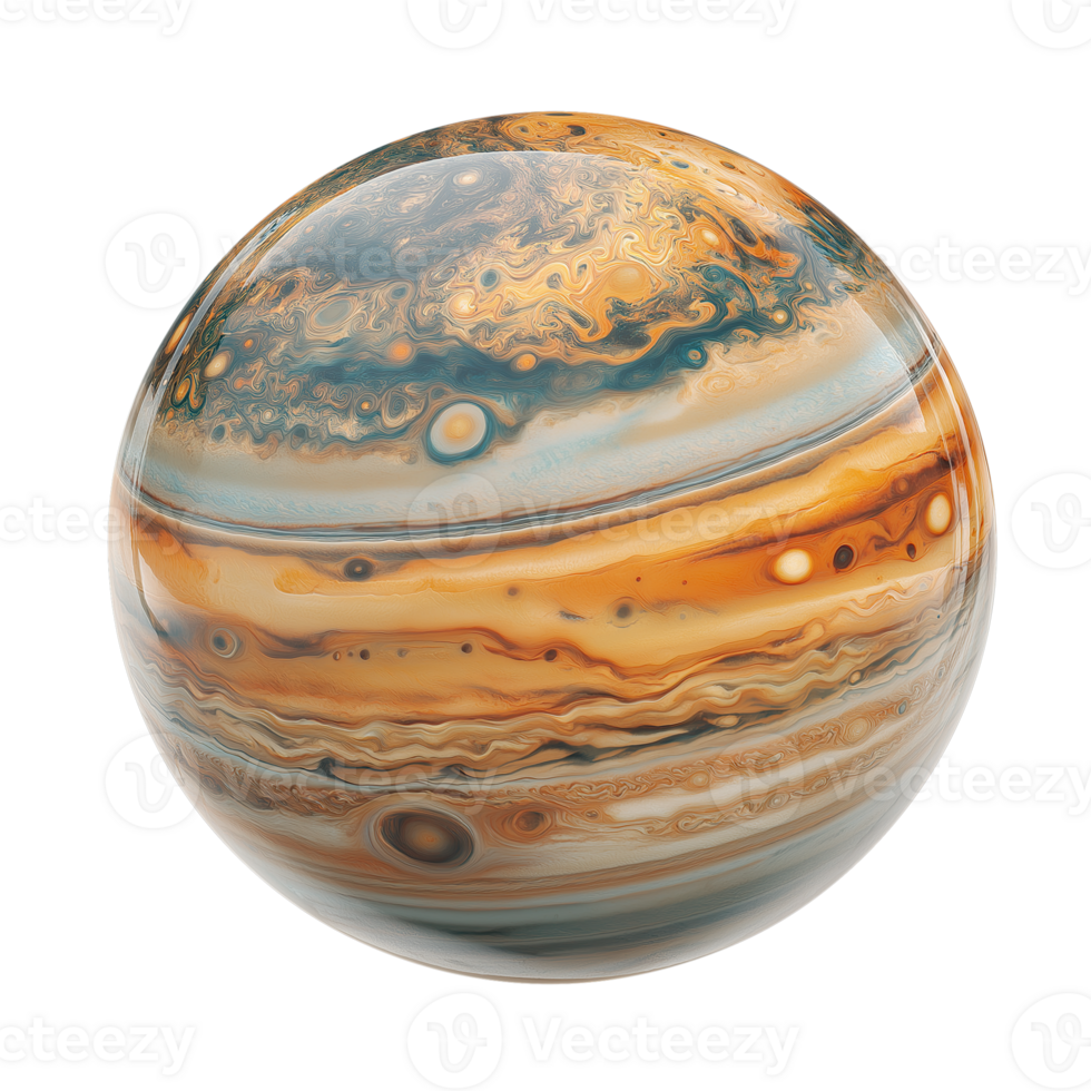 Jupiter's Globe, Transparent Background png